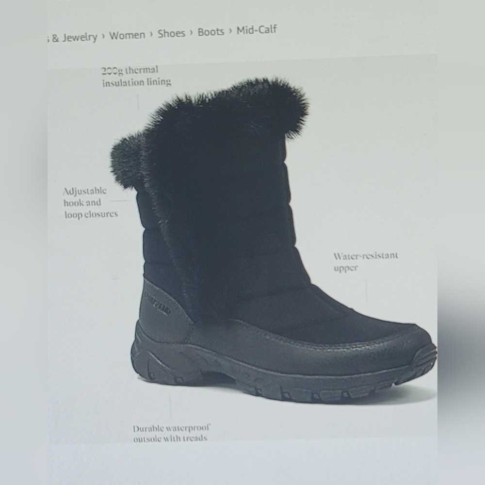 Mens Lands END WARM BOOTS